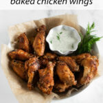 easy baked chicken wings