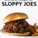 This is hands down the best sloppy joes recipe. Not only does it have BIG flavor thanks to the homemade sauce, it's a minimal effort recipe – made in one pan and done in 35 minutes!