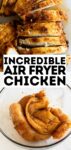 sliced air fryer chicken