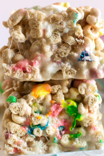 stacked lucky charms bars