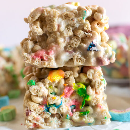 stacked lucky charms bars