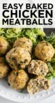 chicken meatballs healthy