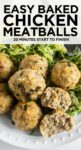 chicken meatballs recipe