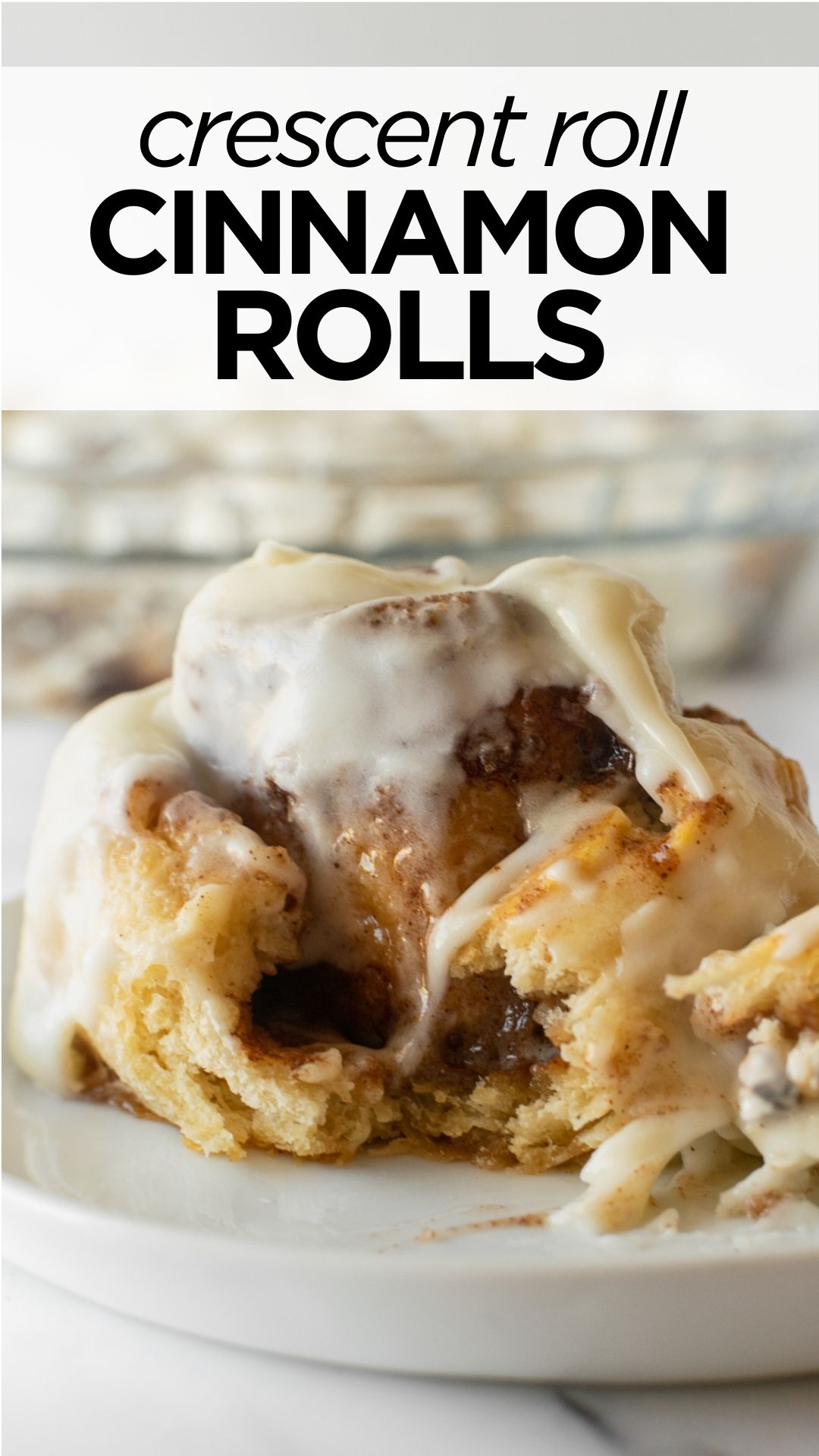 Crescent Roll Cinnamon Rolls (Easy Cinnamon Rolls)