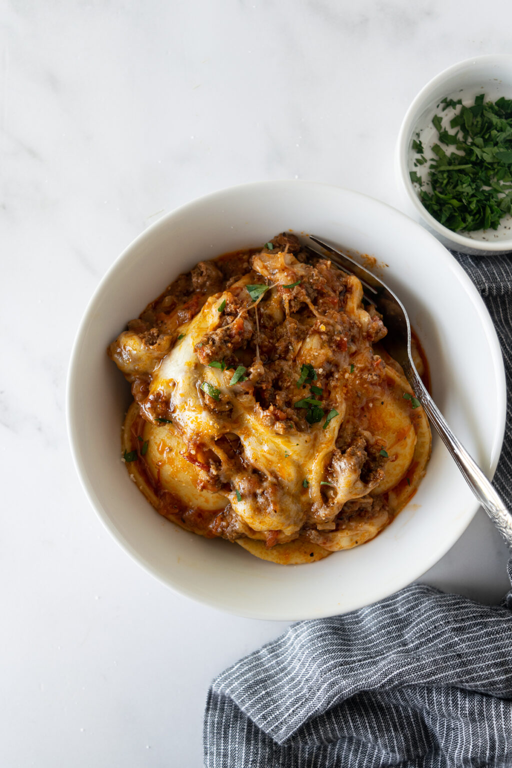 One Pot Baked Ravioli - Simple Everyday Recipes