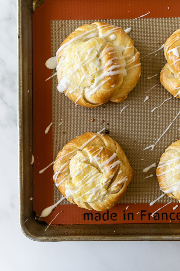 Easy Cream Cheese Danish (Using Crescent Roll Dough)